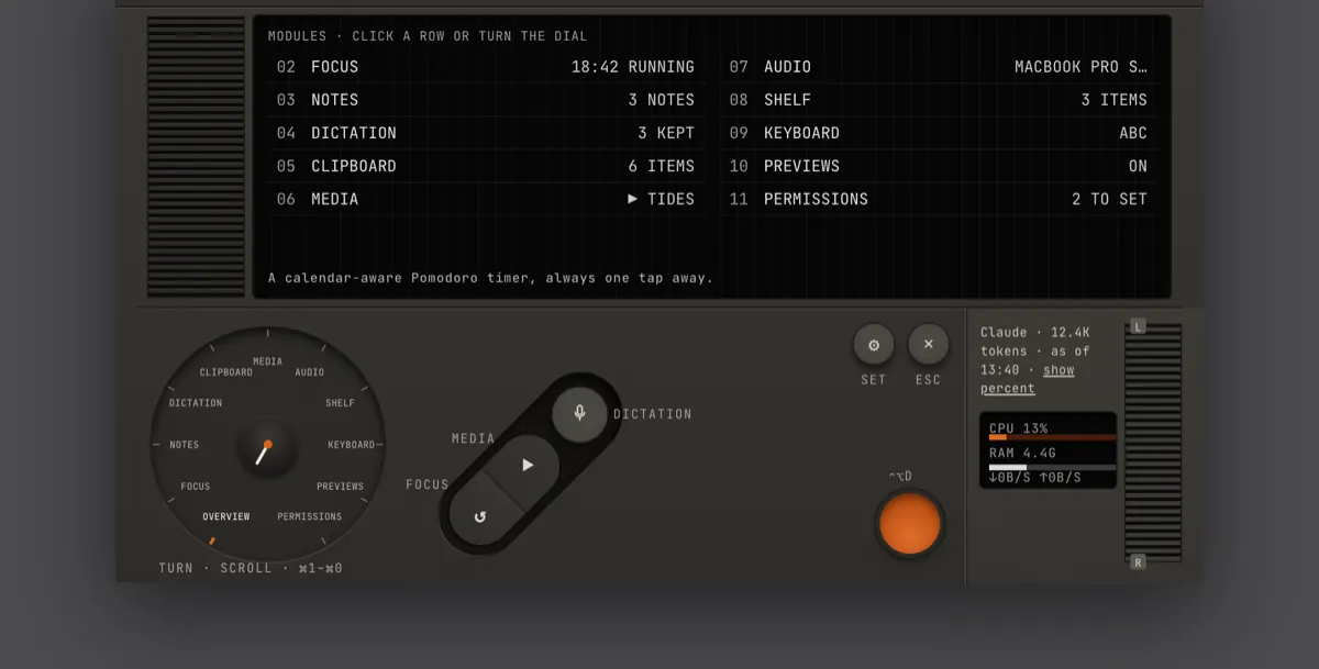 Design study in progress, not in the app yet: the Shuichi hub as a graphite recorder.